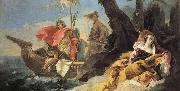 Giovanni Battista Tiepolo Rinaldo Abandons Armida